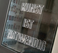 kunst ist nowendig
